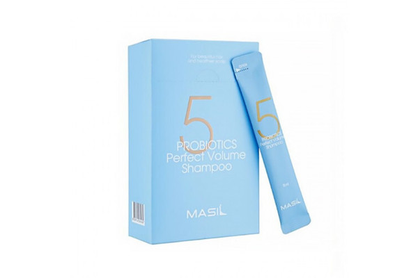 Masil Шампунь для объема волос с пробиотиками - 5 Probiotics perfect volume shampoo, 8мл*1шт